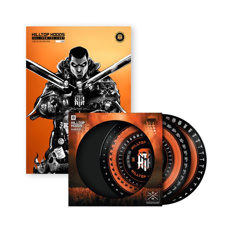 Fall From The Light (Zoetrope Vinyl) + Exclusive A3 Poster by Hilltop Hoods (UMA)
