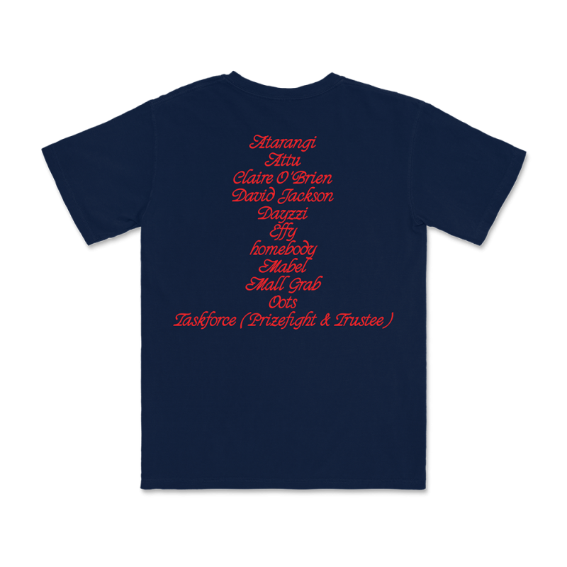INVITE NAVY T-SHIRT by Fragrance Recordings