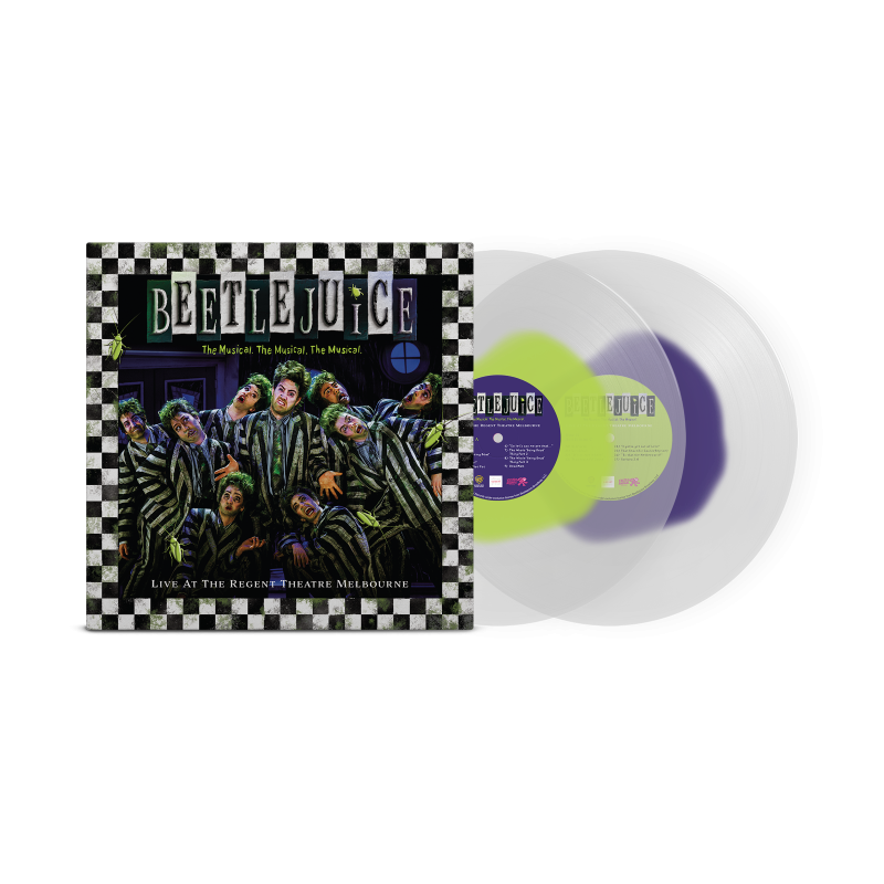 Beetlejuice The Musical Live At The Regent Theatre (Melbourne) Vinyl 2LP + Theatre Kid Tshirt (AU) by Excited Animal Records