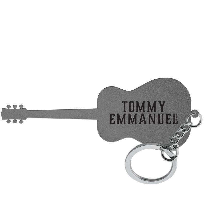 Metal Keyring – Guitar by Tommy Emmanuel