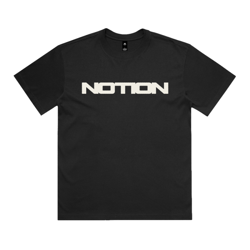 Tour Black Tshirt by Notion