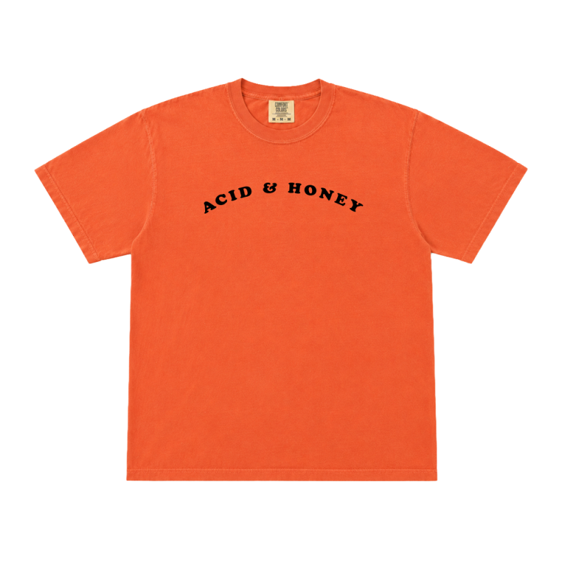 Acid & Honey Flock Font Tshirt by Babe Rainbow