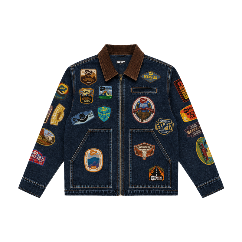 20th Anniversary Dark Denim Barn Jacket by CMC ROCKS QLD 2027