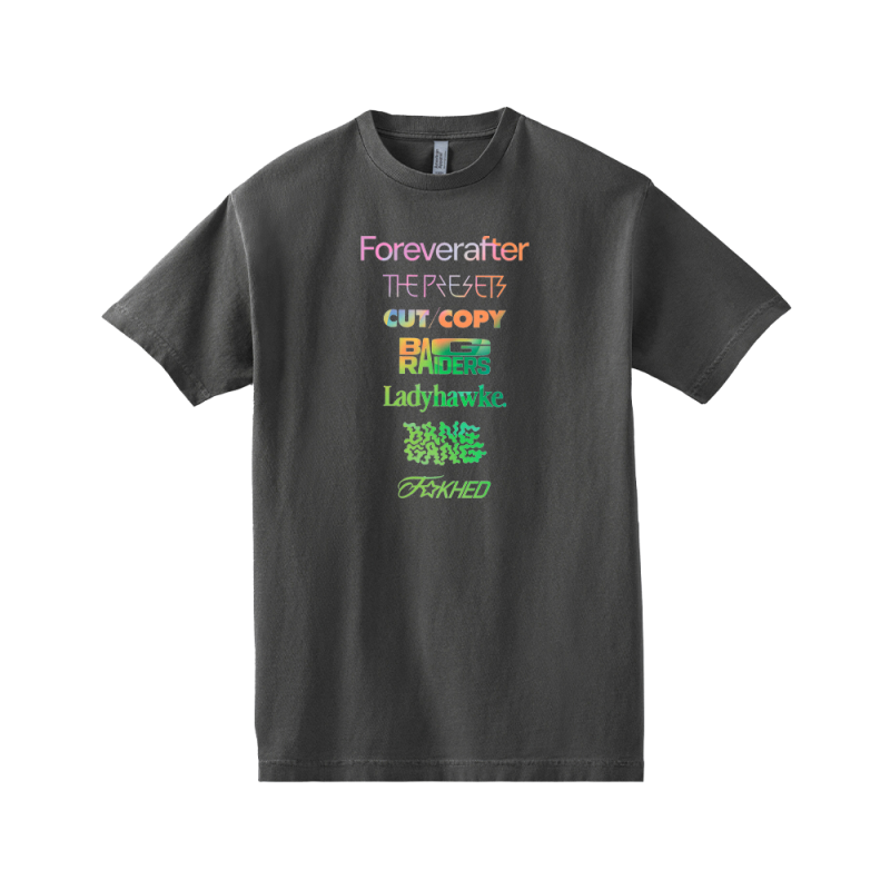 The Presets × Mikey Nolan by Ausmusic T-Shirt Day Support Act 2026