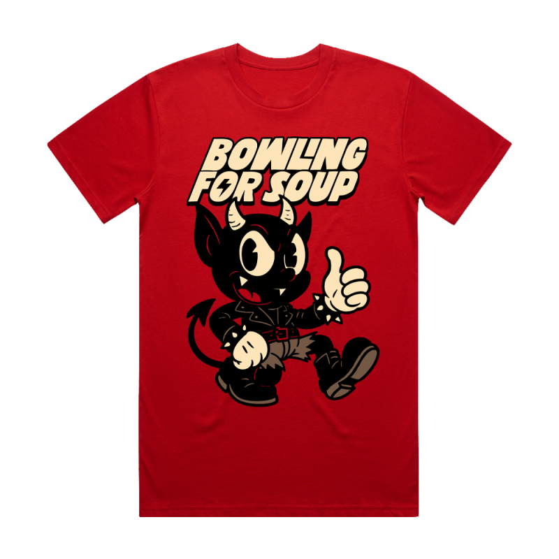 DEVIL RED TSHIRT by Bowling For Soup
