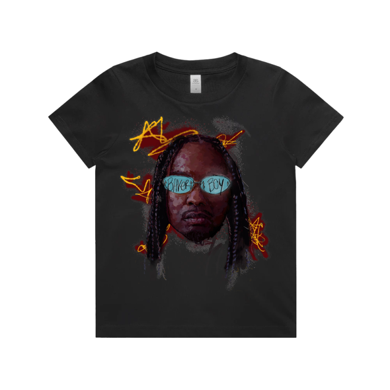 DJANDJAY Youth Tee Black by Baker Boy