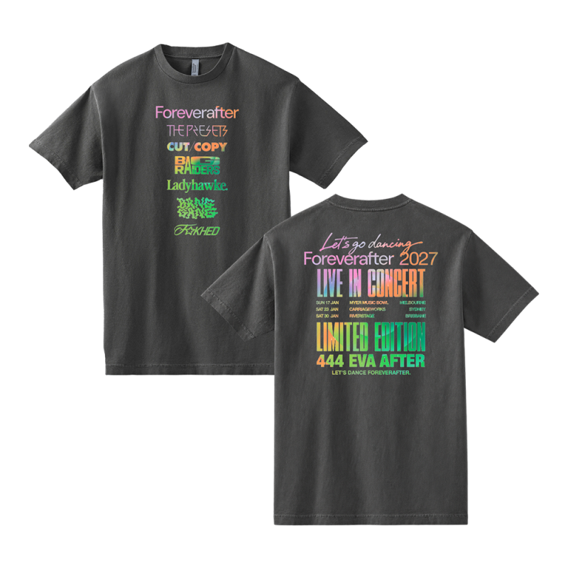 The Presets × Mikey Nolan by Ausmusic T-Shirt Day Support Act 2026