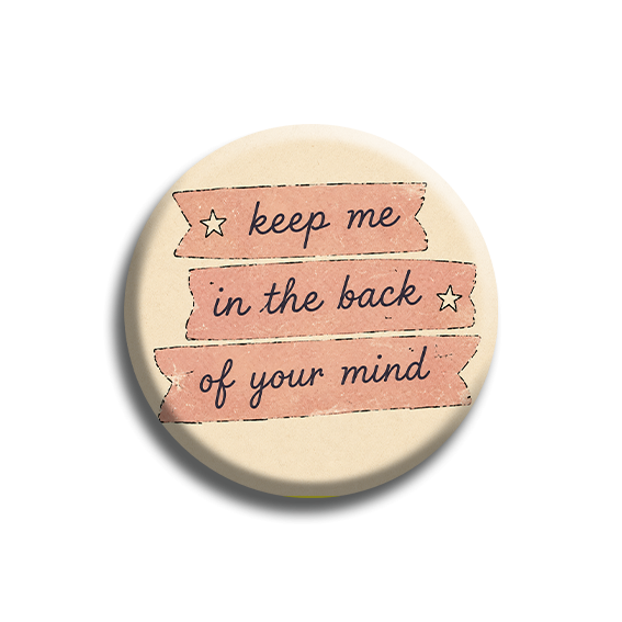 Button Pin by Hollie Isabella