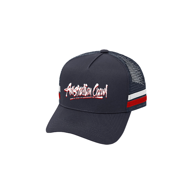 Navy Stripe Trucker by Australian Crawl
