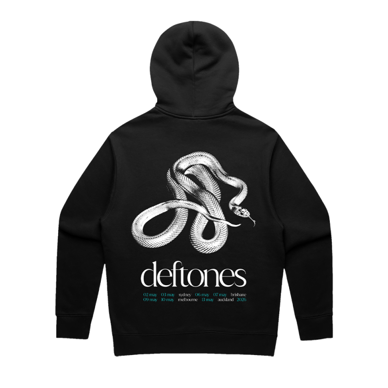 au / nz tour hoodie by Deftones