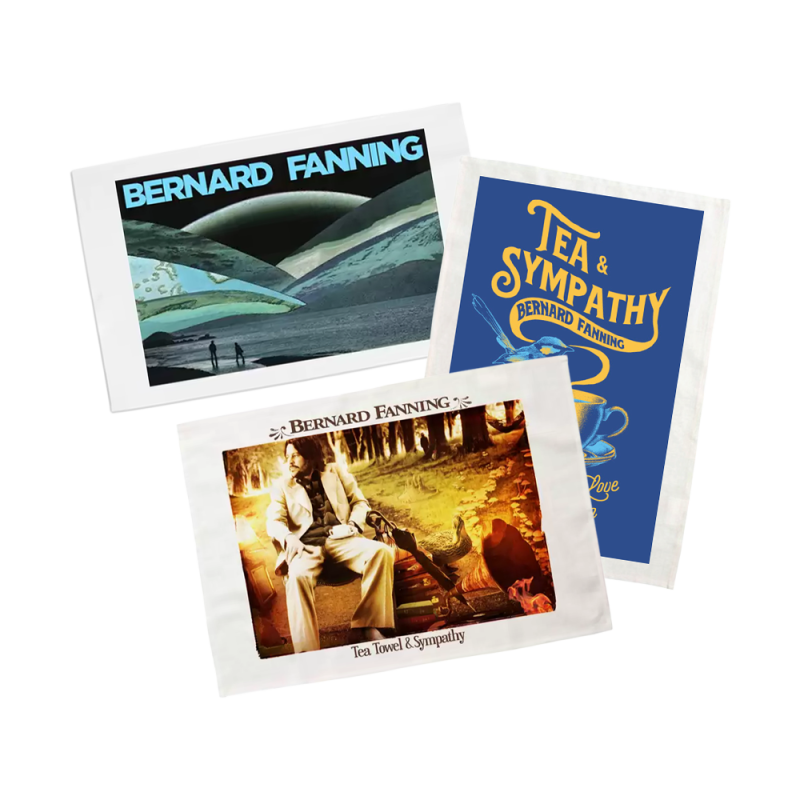 Tea Towel Set (Pack of 3) by Bernard Fanning