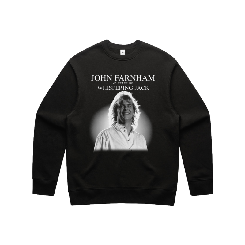 Whispering Jack Black Sweater by John Farnham