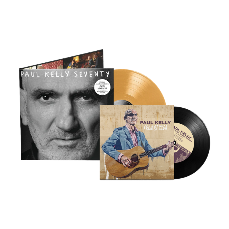 From St Kilda To Kings Cross 7'' Vinyl + Seventy Deluxe Edition LP by Paul Kelly