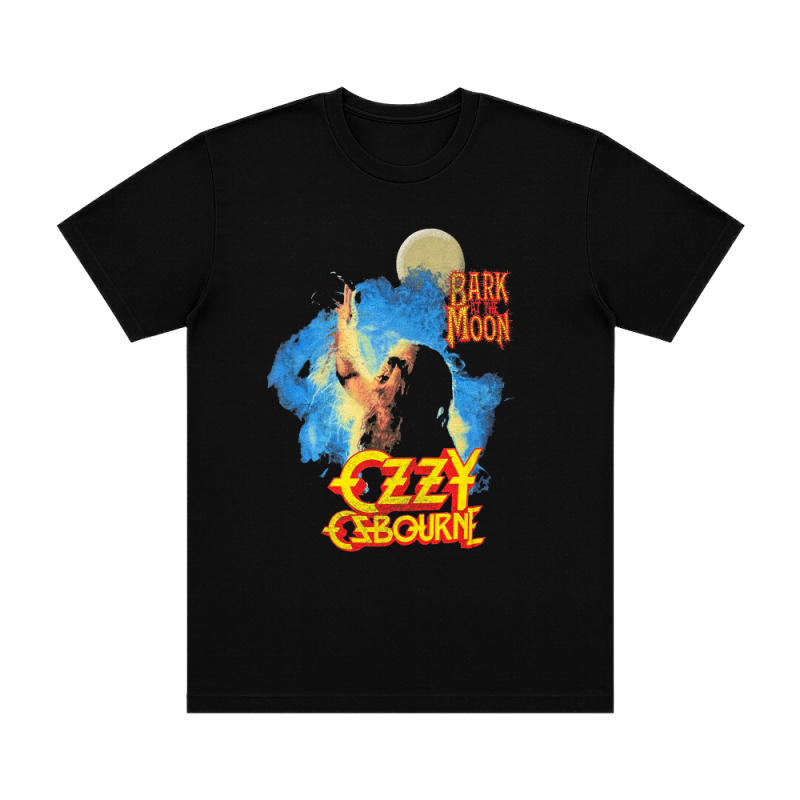 Bark At The Moon Black Tshirt by Ozzy Osbourne