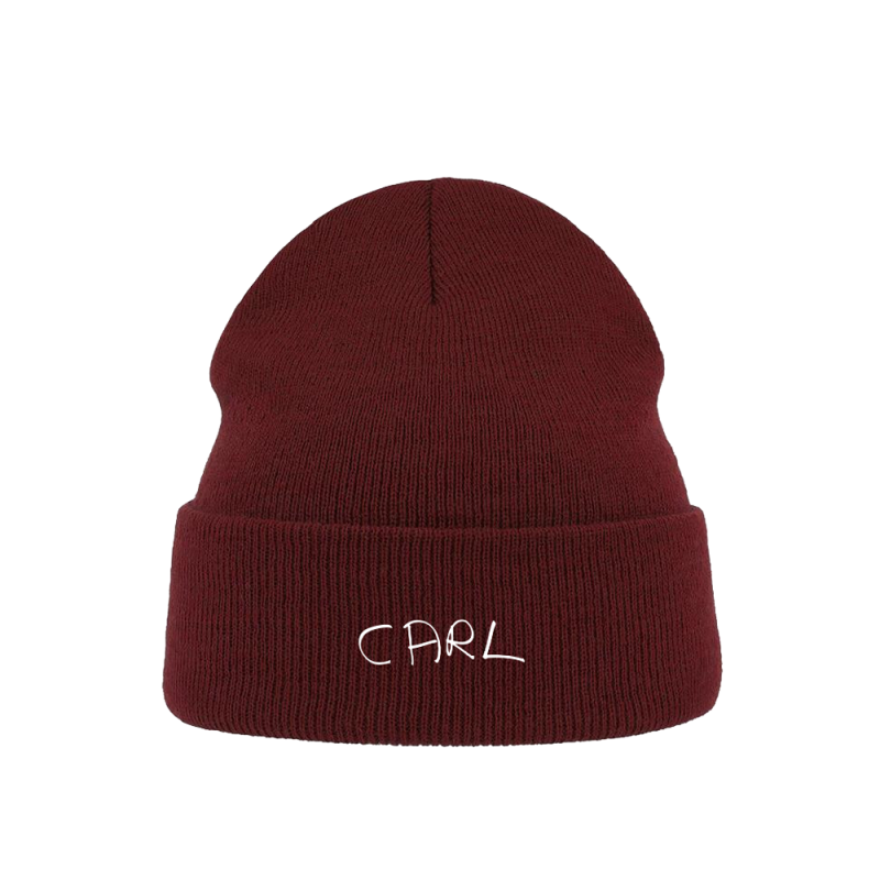 Carl Maroon Beanie by Carl Barron