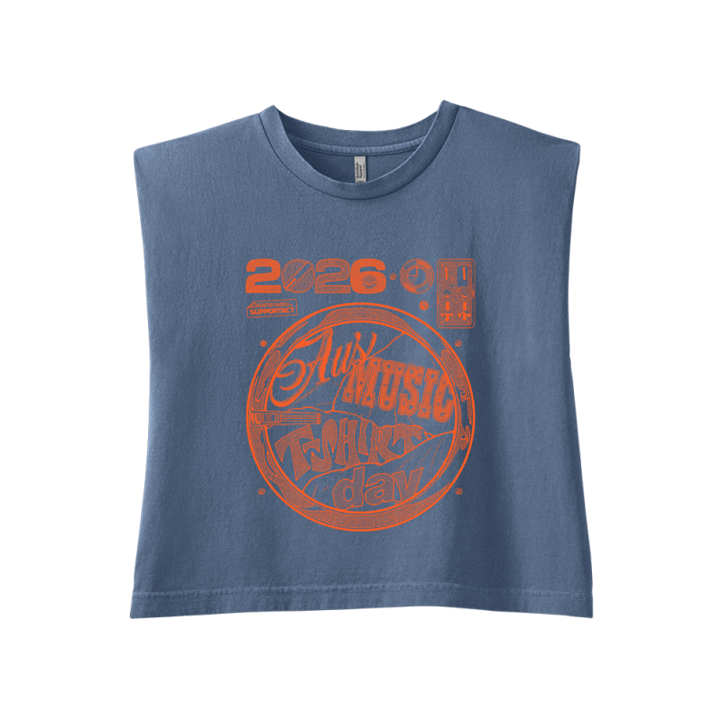 AusMusic T-Shirt Day × Sebi White (MONO) by Ausmusic T-Shirt Day Support Act 2026