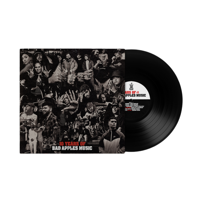 BAD APPLES MUSIC  - BAD APPLES MUSIC 10th Anniversary Compilation Vinyl 1LP by Bad Apples Music