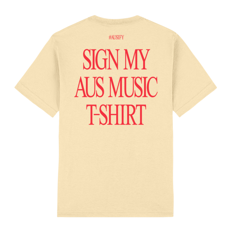The Love Tee × Ausify by Ausmusic T-Shirt Day Support Act 2026