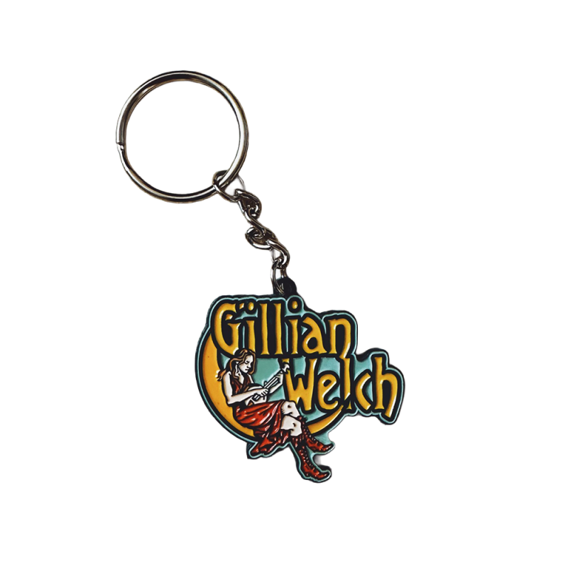 Moon Glow-In-The-Dark Keychain by Gillian Welch & David Rawlings
