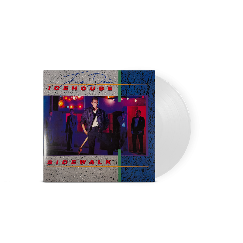 Sidewalk Clear 1LP - Limited Edition 40th Anniversary Vinyl (SIGNED) by Icehouse
