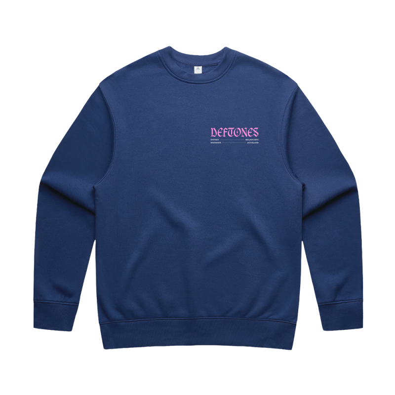 au / nz tour crewneck by Deftones