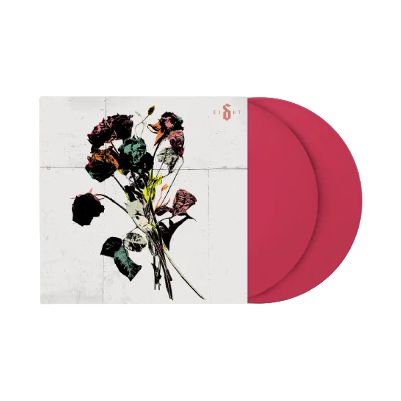 LP - EI8HT MAGENTA (SINGED ARTCARD) by Shinedown