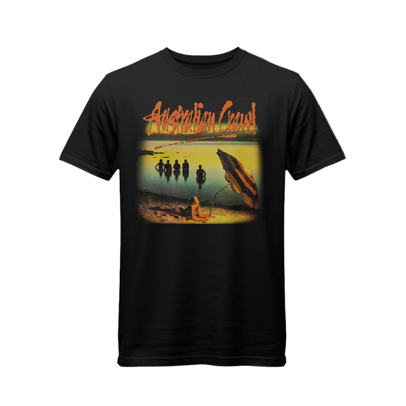 Boys Light Up Black Tshirt by Australian Crawl