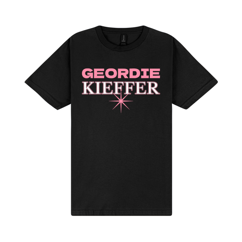 Star Logo Black Tshirt by Geordie Kieffer