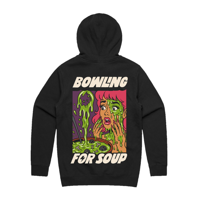 SLIME BLACK HOODIE by Bowling For Soup