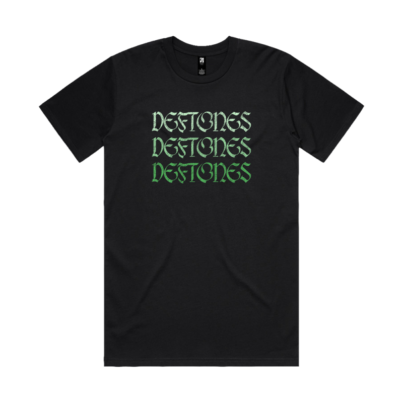 gradient logo t-shirt by Deftones