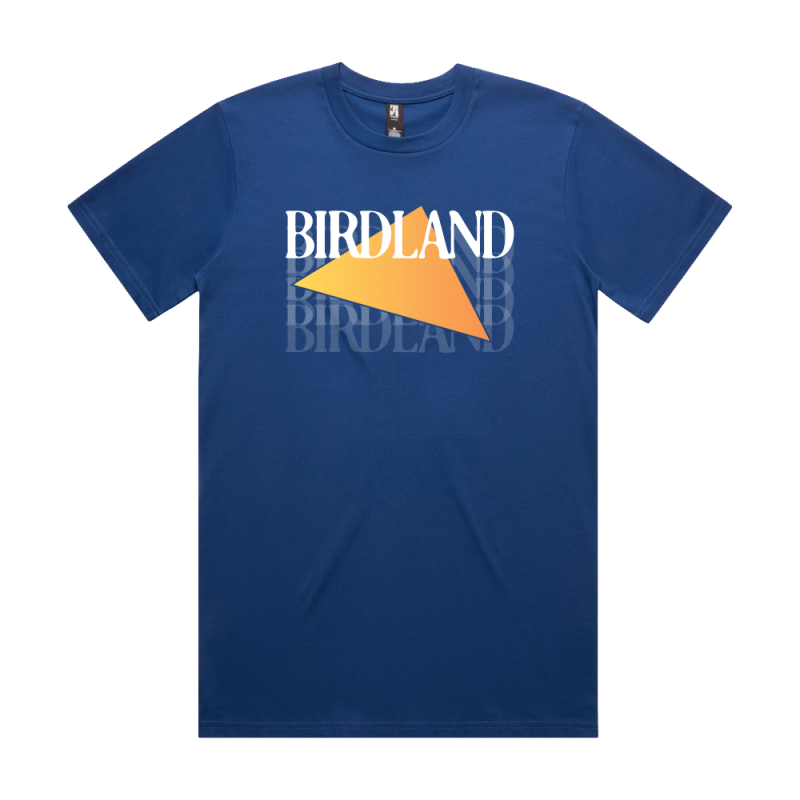 Triangle Logo Blue Tshirt by Birdland