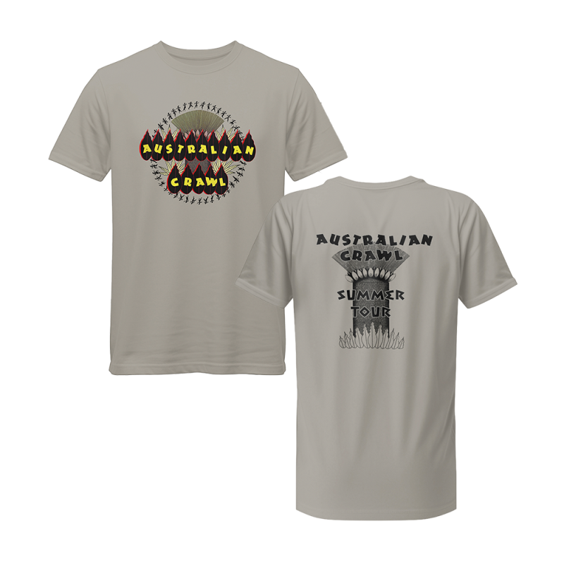Semantics Light Grey Tshirt by Australian Crawl