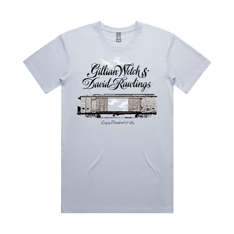 Box Car Powder Tshirt by Gillian Welch & David Rawlings
