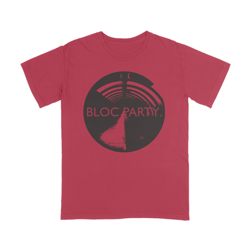 Anatomy Of A Brief Romance Red Tshirt by BLOC PARTY