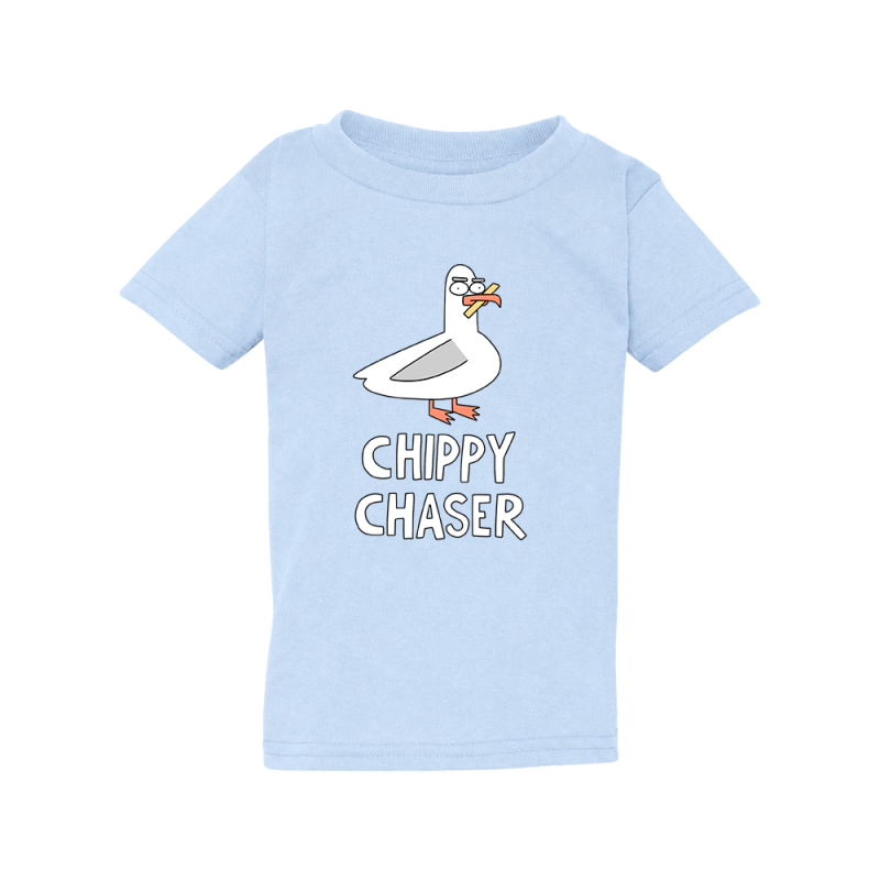 Chippy Chaser on Board Toddler Tshirt by Sam Cotton