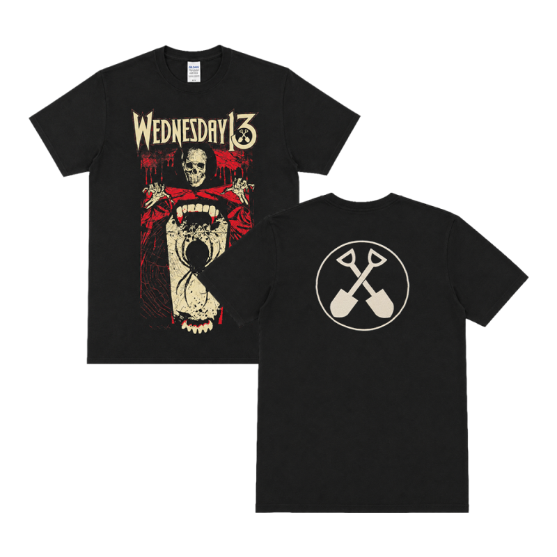 SKULL SPIDER TSHIRT by WEDNESDAY 13