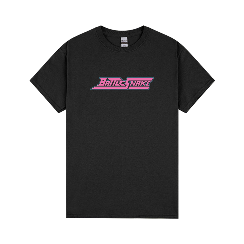 Battlesnake - Toxic Teal LP + Pink Logo Tshirt by Battlesnake