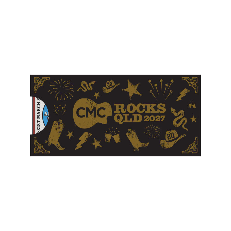 20th Anniversary Souvenir Ticket by CMC ROCKS QLD 2027