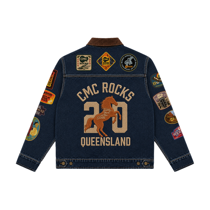 20th Anniversary Dark Denim Barn Jacket by CMC ROCKS QLD 2027