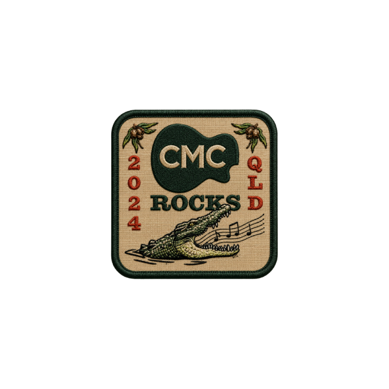 20th Anniversary Patch 2024 by CMC ROCKS QLD 2027