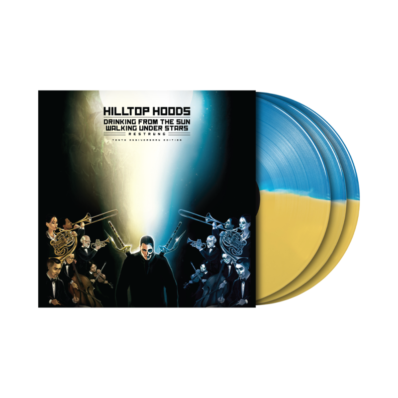 Drinking from the Sun, Walking Under Stars Restrung [10yr Anniversary Edition] Vinyl 3LP by Hilltop Hoods (UMA)
