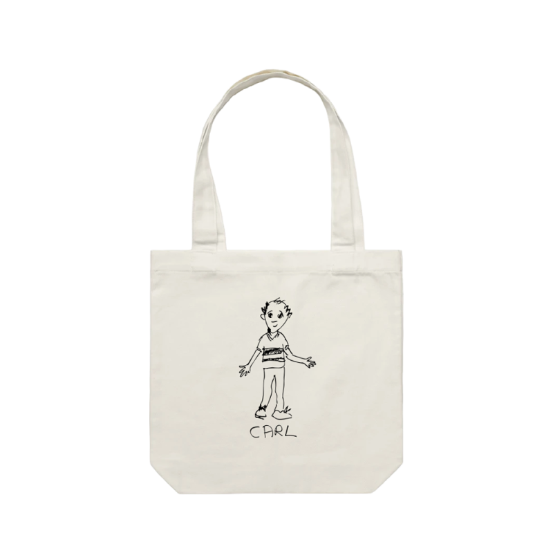 Portrait Tote Cream by Carl Barron