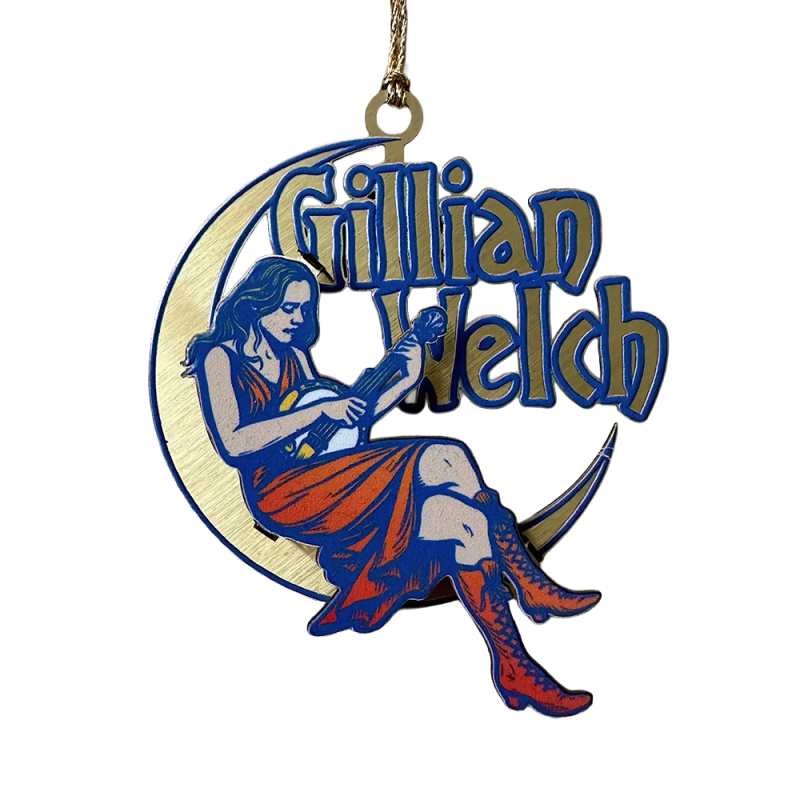 Classic Brass Moon Ornament by Gillian Welch & David Rawlings