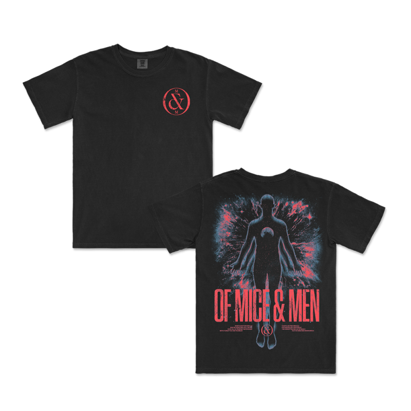 ASCENSION BLACK TSHIRT by Of Mice & Men