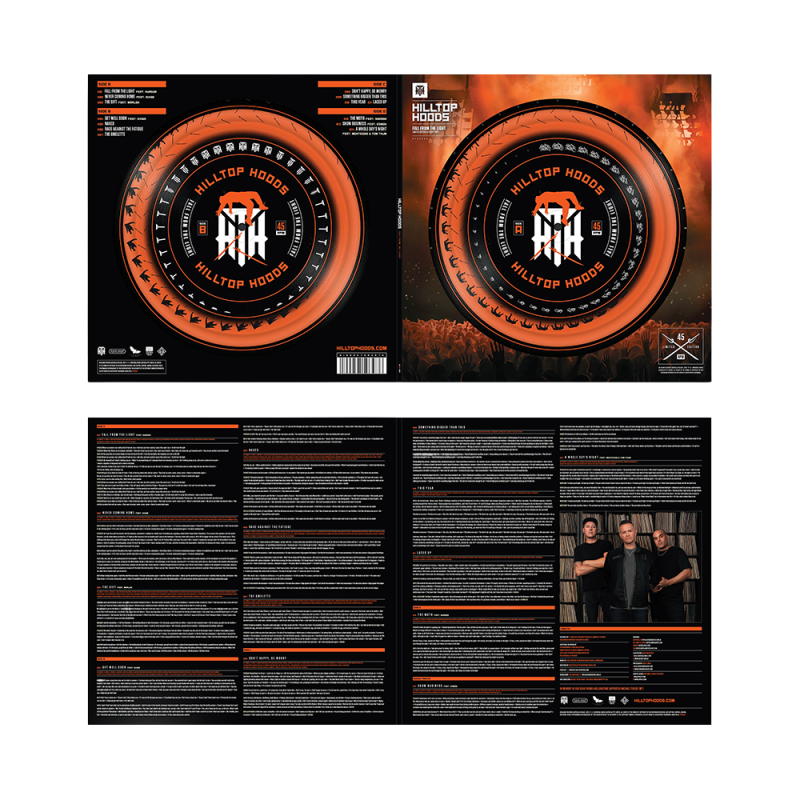 Fall From The Light (Limited Edition Zoetrope Vinyl) by Hilltop Hoods (UMA)