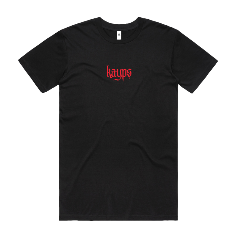 KAYPS - Red Logo Black Tshirt + Bunuba Baby Digital Download by Bad Apples Music