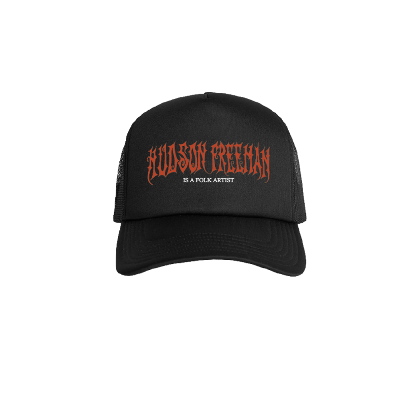 Black Trucker Cap by Hudson Freeman