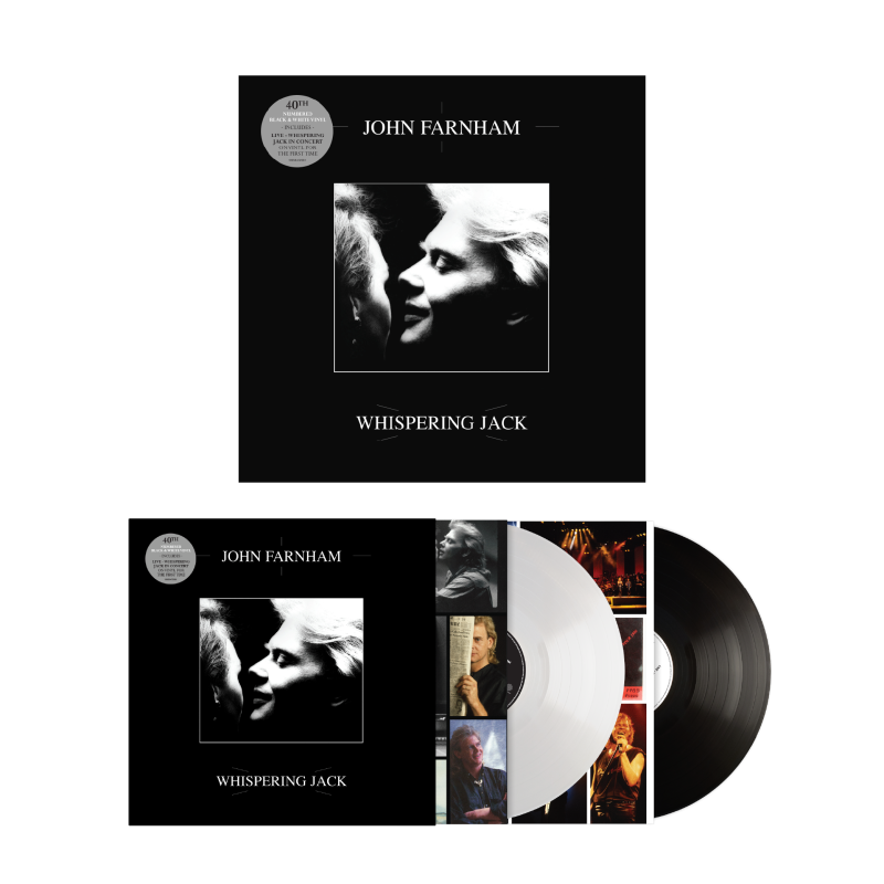 Whispering Jack 40th Anniversary 2LP (Numbered & Limited) + Tshirt by John Farnham
