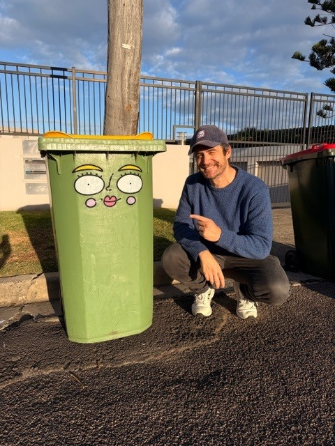 Mrs Bin Sticker - Large by Sam Cotton