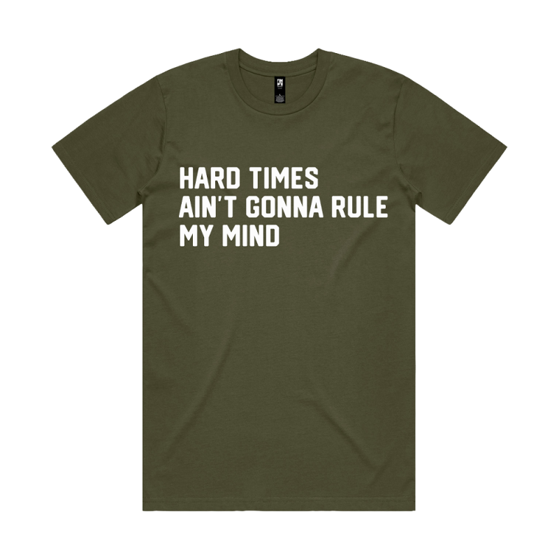 Hard Times Army Tshirt by Gillian Welch & David Rawlings